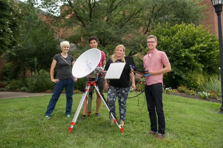 high-altitude balloon team